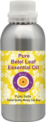

Deve Herbes Pure Betel Leaf Essential Oil (Piper betle) 100% Natural Therapeutic Grade Steam Distilled(300 ml)
