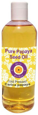 

Deve Herbes Pure Papaya Seed Oil (Carica papaya) 100% Natural Therapeutic Grade Cold Pressed(200 ml)