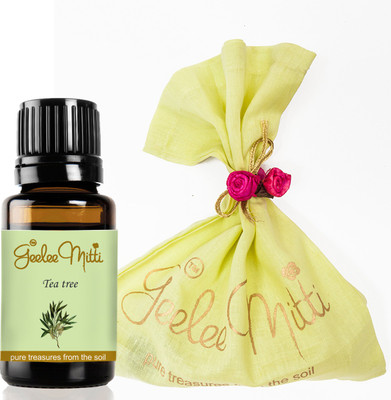 

geelee mitti geeleemitti tea tree essential oil 10ml for hair,skin,hair growth,(10 ml)