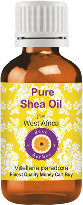 

Deve Herbes Pure Shea Oil (Vitellaria paradoxa) 100% Natural Therapeutic Grade(100 ml)