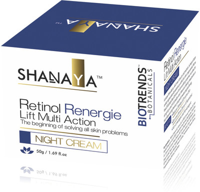 

Shanaya Biotrends Botanicals Retinol Renergie Lift Multi Action Night Cream(50 g)