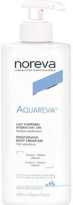 

Noreva Aquareva Moisturizing Body Cream 24h Fast Absorbing(400 ml)