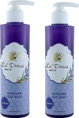 

La'Decus Refreshing Lavender Body Wash For Men And Women Combo Pack of 2(500 ml, Pack of 2)