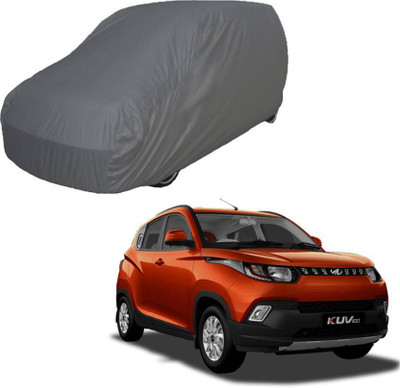 ask Car Cover For Mahindra KUV100 (Without Mirror Pockets)(Grey)