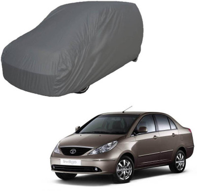 ANLOPE Car Cover For Tata Indigo eCS (Without Mirror Pockets)(Grey)