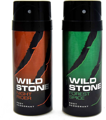 

Wild stone Forest Spice And Night Rider Combo Set(Set of 2)