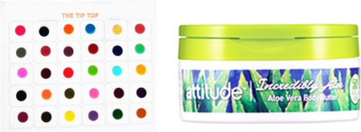 

THE TIP TOP BINDI & ATTITUDE INCREDIBLY ALOE VERA BODY BUTTER(Set of 2)