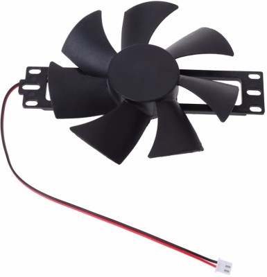 STONE-PRO DV 18V Plastic Blade Cooling Fan for Induction Cooker Cooler(Black)