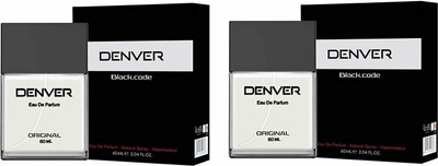 

Denver black code Perfume Body Spray - For Men(120 ml, Pack of 2)