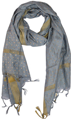 YOUTHQUAKE Silk Blend Printed Women Dupatta
