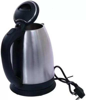 

Starbust Sc-20A SS-T6 Scarlett Hot Water Pot Portable Boiler Tea Coffee Warmer Heater Cordless Electric Kettle(2 L, Silver)