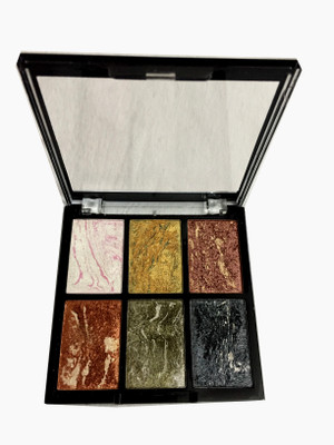 LUV-LI IMPORTED PRO 6 COLOR EYESHADOW BRIDAL SERIES 8 g(MULTICOLOR)
