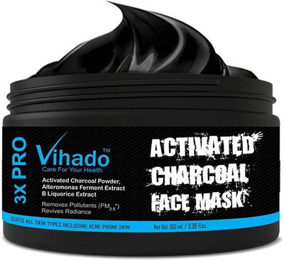 

VIHADO Activated Charcoal Peel Off Mask For Men & Women - 100 ml (Pack of 1)(100 ml)