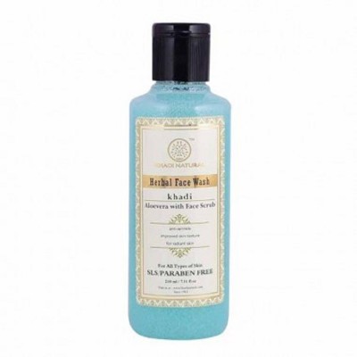 

Khadi Natural KHADI HERBAL FACE WASH ALEPVERA WITH FACE SCRUB Face Wash(210 ml)