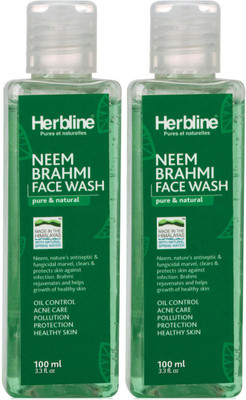 

Herbline Neem & Brahmi Face Wash 100ml-Pack Of-2 Face Wash(100 ml)