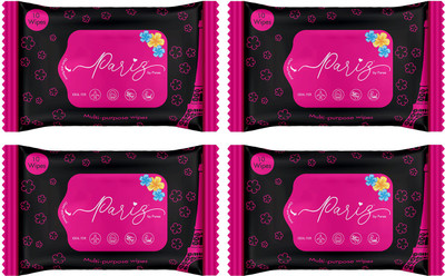 

Paree Multi-Purpose Wipes (Pack of 4)(Pack of 40)