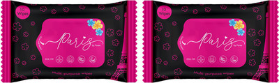 

Paree Multi-Purpose Wipes (Pack of 2)(Pack of 20)