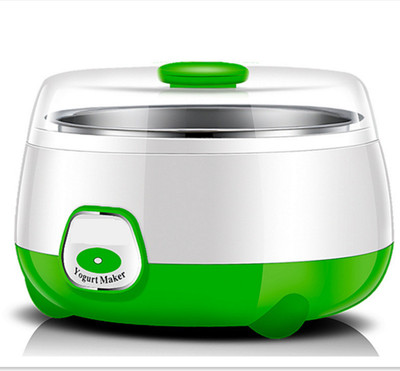 

NIRVA Electric Automatic Yogurt Maker 1L Electronic Stainless Steel Mini Portable Yogurt Making Machine Yogurt Maker(Green)