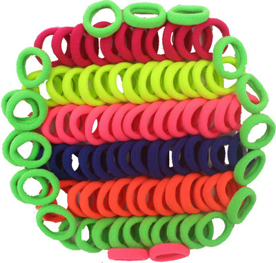 

S R Enterprises hair rubber bands daily use for women and girls [pack of 70pcs] Hair Accessory Set(Multicolor)