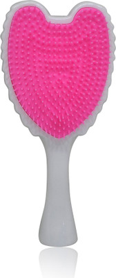 

Majik Detangling Hair Brush For Women And Girls, Stylish Hair Brush For Home And Travel Use, Hair Accessories, White, Pack Of 1