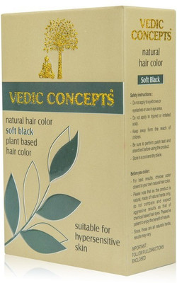 

Vedic Concepts Natural Hair Color-Soft Black Hair Color(Brown)