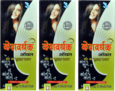 

REPL KESHVARDHAK OIL-FOR STRONG & LONG HAIRS(PACK OF 3) Hair Oil(300 ml)