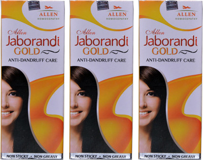 

ALLEN JABORANDI GOLD-ANTI DANDRUFF CARE(PACK OF 3) Hair Oil(330 g)