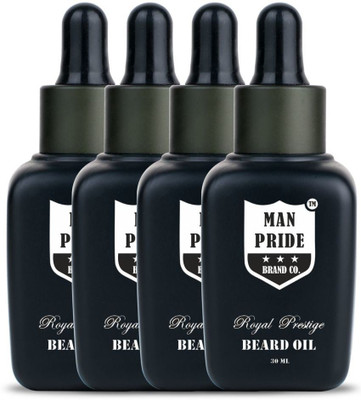 

True Derma Essentials Man Pride Royal Prestige (Pack of 4) Beard Hair Oil(30 ml)