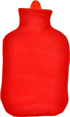 

Revitaliser 2 Lt Hot Water Bag/Bottle with Soft Velvet Cover Hot Water Bottle 2000 ml Hot Water Bag(Red)