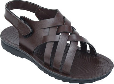 

BUNNIES Boys & Girls Velcro Sports Sandals(Brown