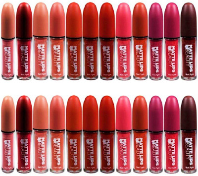 

Miss Boss kb Long Lasting Multicolor Matte Lipgloss Lipstick Lipstick (7 ml, Multicolor)(7 ml, multicolor)
