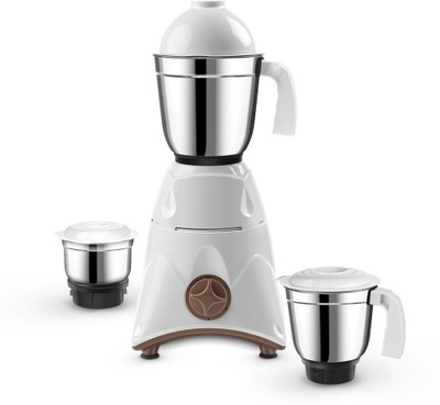 PRINGLE SPARK MG 240 Mixer Grinder(White, 3 Jars)