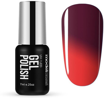 

MODELONES Newest Temperature Soak-off UV / LED Gel Polish - Thermal Color Changing in Warm & Cold Water, Long Lasting 8310
