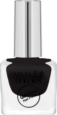 

Mad About Colors Gel Shine Nail Polish Black Dark