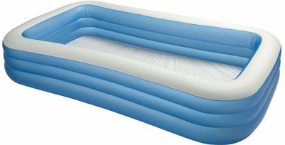 

crazy toys Intex Swim Center Family Inflatable Pool, 6 years 120x72x22 inches(Multicolor)