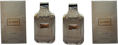 RAVE AL SAMOU FOR HER( PACK OF 2) Eau de Parfum - 100 ml(For Men & Women)
