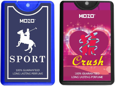 

Mayur Mozo GF & BF Special Pocket Perfume Combo (2Pcs Of 18ml) Eau de Parfum - 36 ml(For Men & Women)