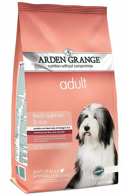 

Arden Grange Adult Fresh Salmon & Rice 2 kg Dry Dog Food