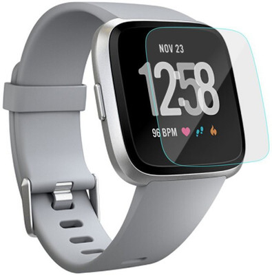 D & Y Edge To Edge Tempered Glass for Fitbit Versa(Pack of 1)