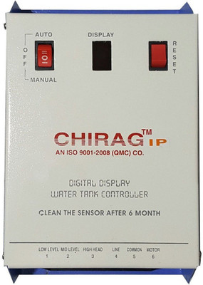 

CHIRAG -IP Fully Automatic Water Level Controller Wired Sensor Security System