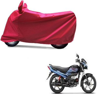 Auto Age Two Wheeler Cover for Hero(Passion Pro, Red)