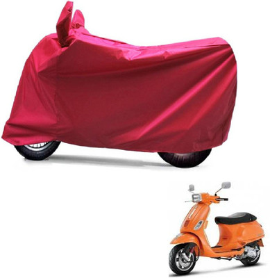 ABP Two Wheeler Cover for Piaggio(Vespa SXL, Red)