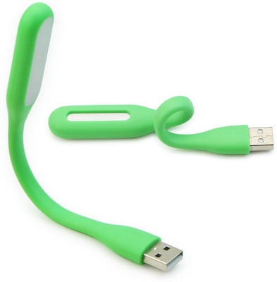 ASTOUND ® Flexible USB LED Light Lamp 180 Degree Adjustable Portable Lamp for Power Bank PC Laptop Notebook Computer and Other USB Devices LEDL-Type-006 Led Light(Green)