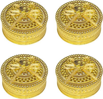 

PELO Plastic Silver Jewellery Box na Vanity Box(golden)