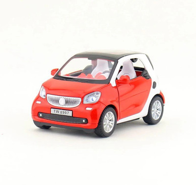 

Sanyal Alloy Simulation Metal Car Four-Wheeled Car Model Sound And Light Pull Back Toy Car (Red(Multicolor)