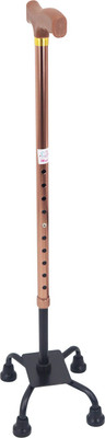 

Mopi High Grade Height Adjustable - Copper Four Leg-Quadripod Walking Stick