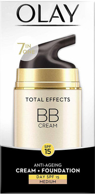 

Olay Total Effects 7-In-1 Anti-Ageing BB Day Cream With Touch of Foundation SPF15, 50g(50 g)