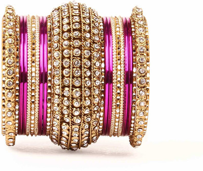 Leshya Alloy Bangle Set(Pack of 23)