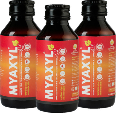 

Kerala Ayurveda Myaxyl Oil Combo Pack of 3 Liquid(180 ml)