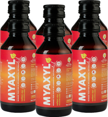 Kerala Ayurveda Myaxyl Oil Combo Pack of 6 Liquid(6 x 60 ml)